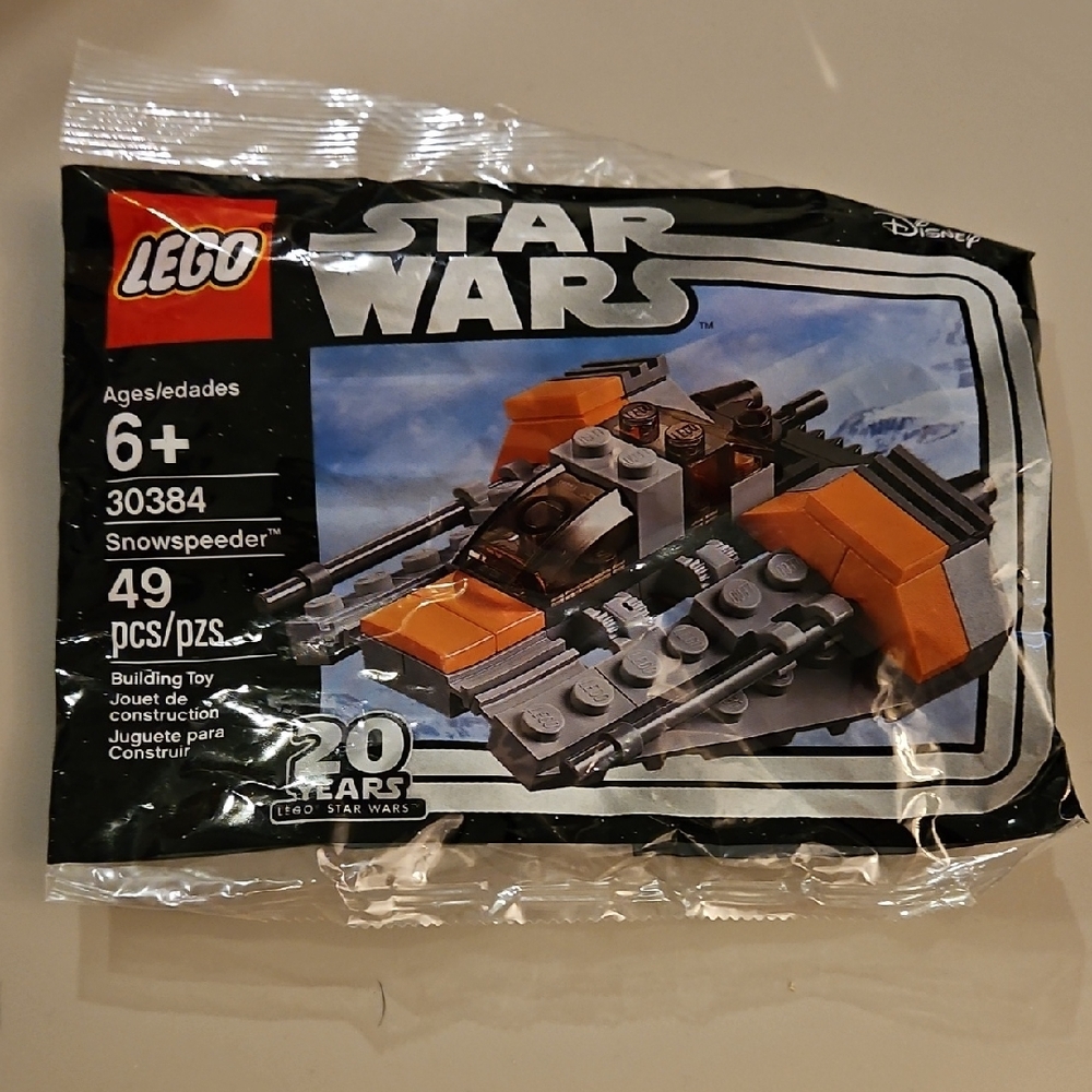 LEGO Star Wars Snowspeeder Set with Orange and Gray Pieces 30384
